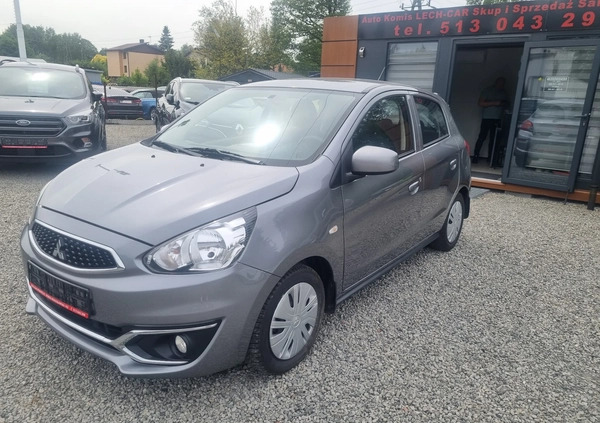 Mitsubishi Space Star cena 29900 przebieg: 80000, rok produkcji 2018 z Rabka-Zdrój małe 106